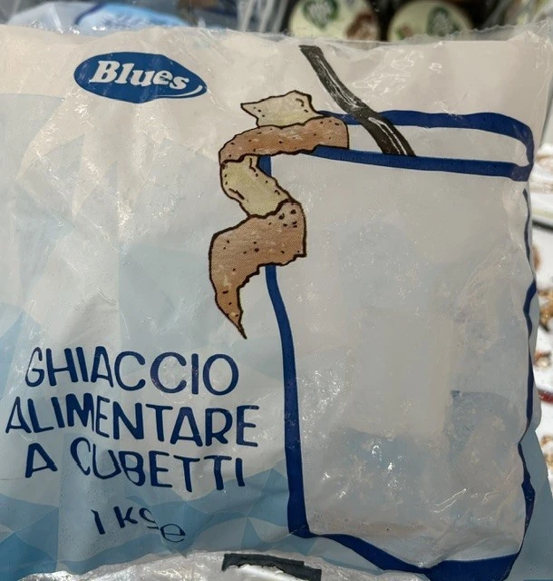 Ghiaccio a cubetti 1 Kg