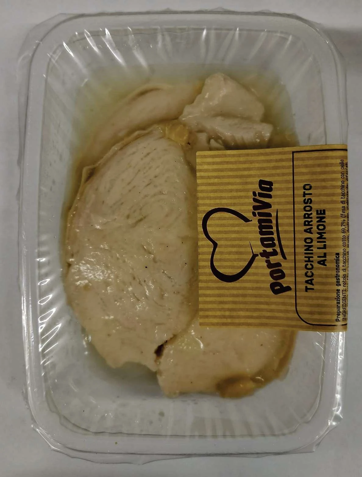 Tacchino arrosto al limone gr. 170