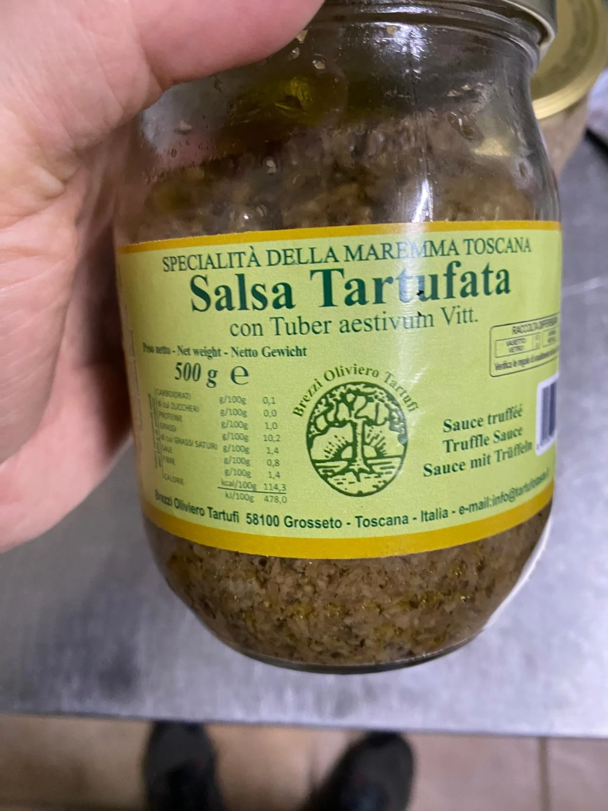 Salsa tartufata