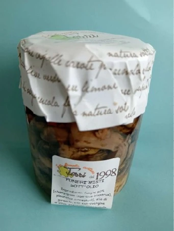 Funghi misti sott'olio
