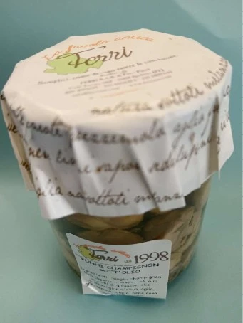 Funghi champignon sott'olio
