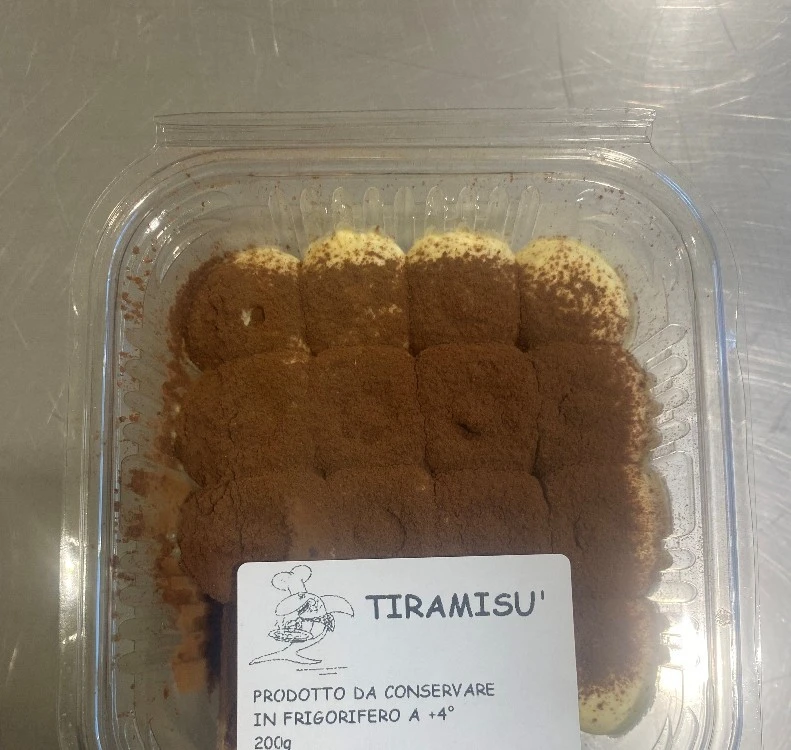 Foto Tiramisu' 200g Gastronomia Da Jack Di Zazzali Giovanni richiamato