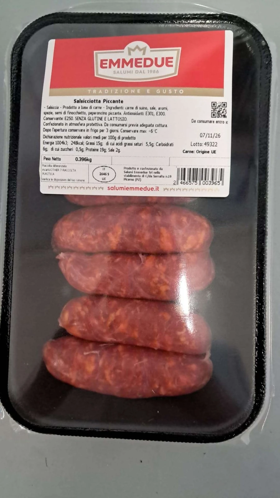 Salsicciotta piccante – COD 7