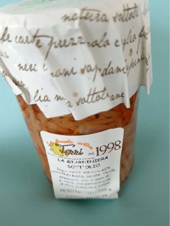 La giardiniera sott'olio