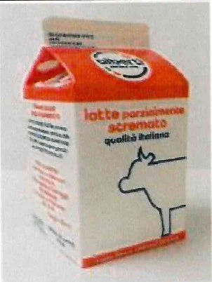 Latte parz. Scremato ad elevate temperature