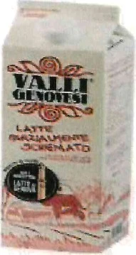 Latte parz. Scremato ad elevate temperature