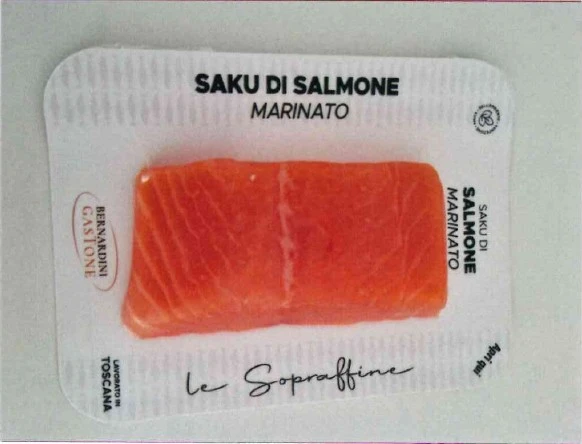 Foto Saku di salmone marinato 140 g Le Sopraffine richiamato