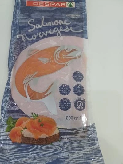 Salmone norvegese affumicato
