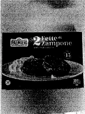 2 fette di zampone senza pelle già cotto