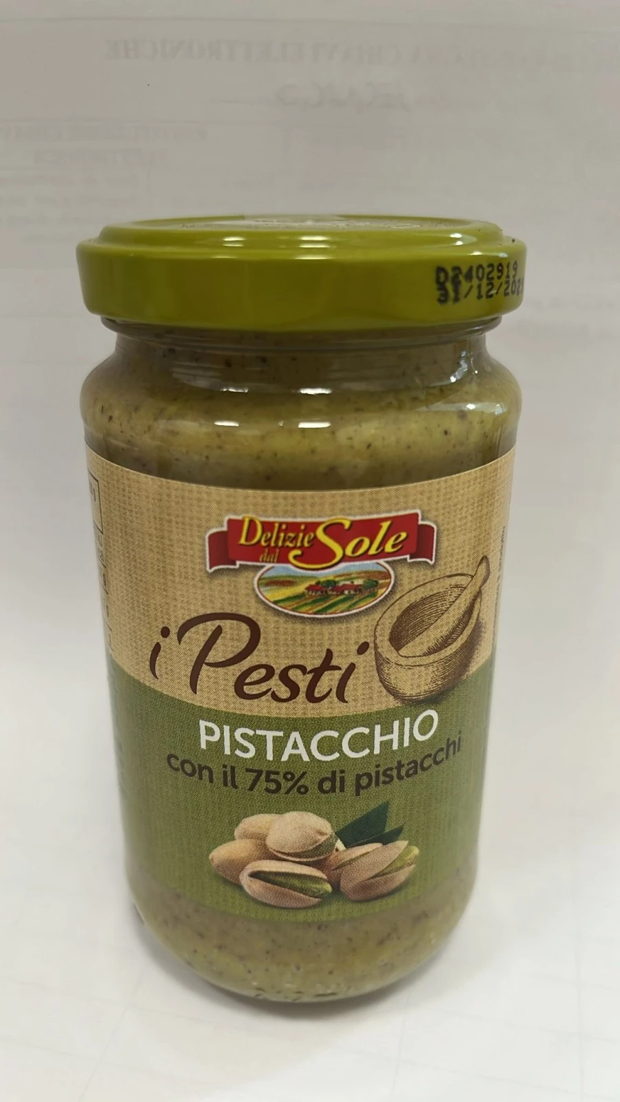 Pesto di pistacchio 190g