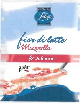 Mozzarella per pizza Julienne 1500g
