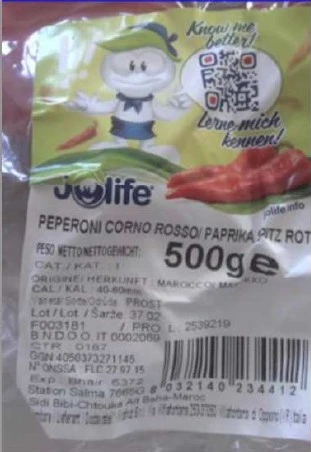 Peperone Corno Rosso / Paprika Spitz Rot - Peperone corno rosso
