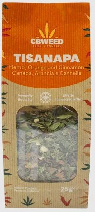 Tisanapa hemp orange and cinnamon
