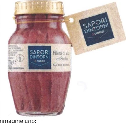 Filetti di Alici Di Sicilia all'olio di oliva vaso vetro da 156g