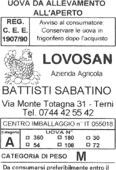 LOVOSAN - Az. Agr. Battisti Sabatino