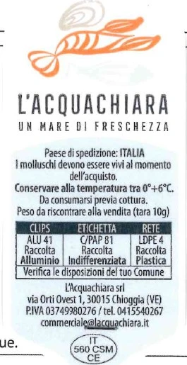 Foto Mitilo L'Acquachiara richiamato