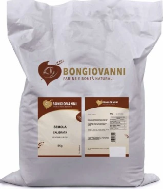 Semola di grano duro calibrata