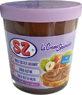 Foto Crema da spalmare alle nocciole e cacao magro, senza zuccheri aggiunti Sz -Essezeta richiamato