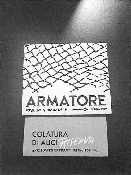 Foto Colatura di alici riserva 100ml Armatore richiamato