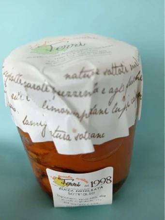 Zucca grigliata sott'olio
