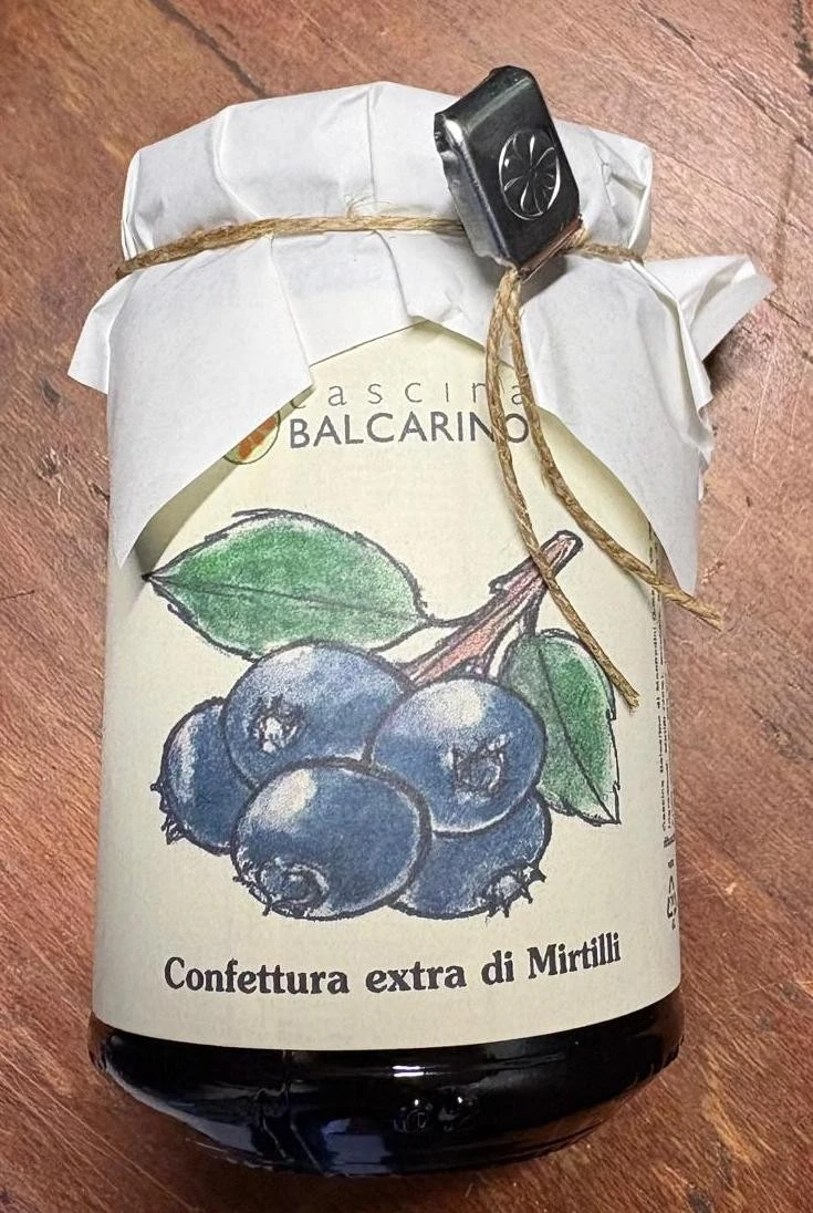 Foto Confettura extra di mirtilli Cascina BALCARINO richiamato