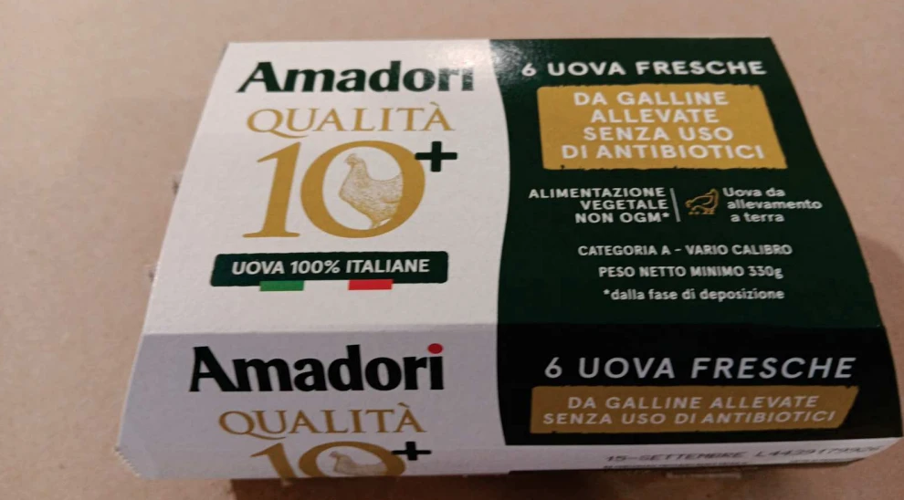 Uova fresche Cat A da allev. a terra, Vario Calibro, Antib. Free Vegetali non OGM