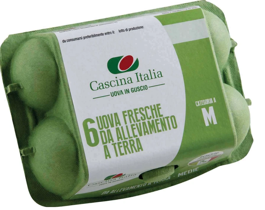 6 UOVA FRESCHE DA ALLEVAMENTO A TERRA - CATEGORIA A
