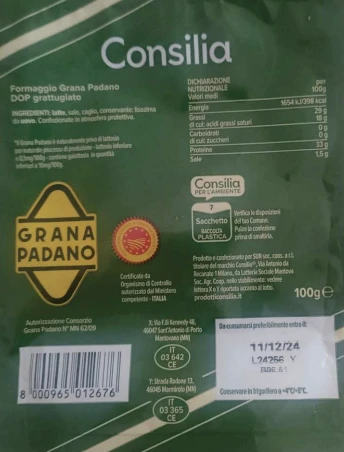 Grana Padano DOP grattugiato