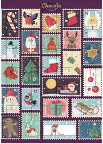 CHOCOLA CALENDARIO AVVENTO 75g