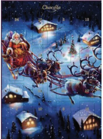 CHOCOLA CALENDARIO AVVENTO 75g