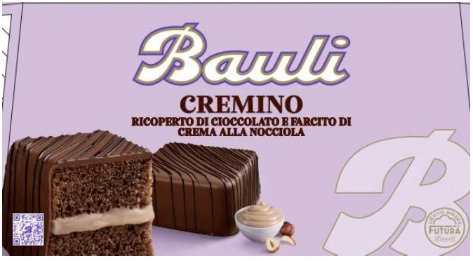 CREMINO- PRODOTTO DA FORNO FARCITO E RICOPERTO