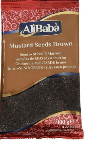 MUSTARD SEEDS BROWN ALI BABA 20X100G